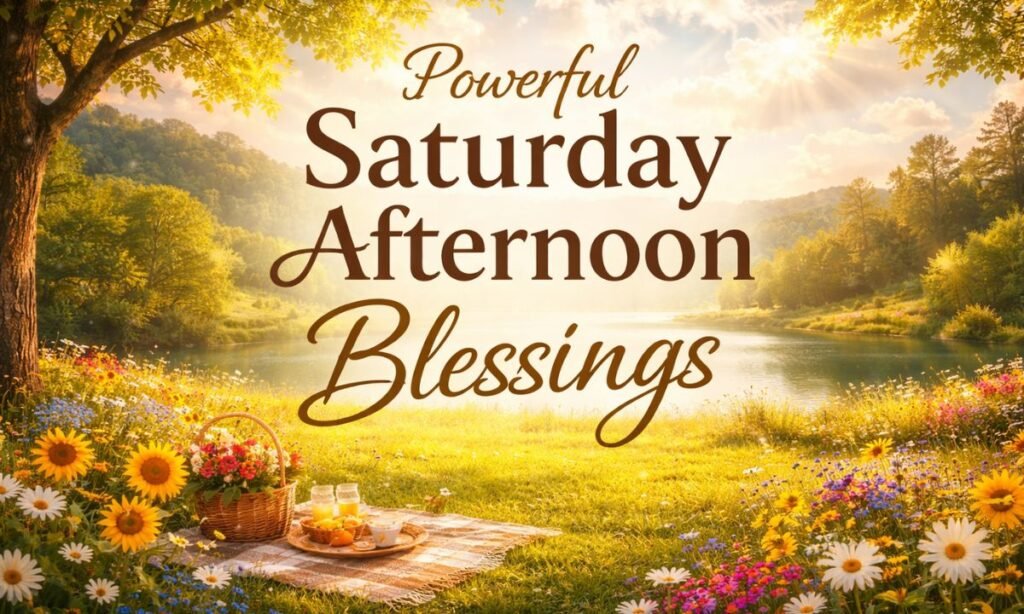 Powerful Saturday Afternoon Blessings
