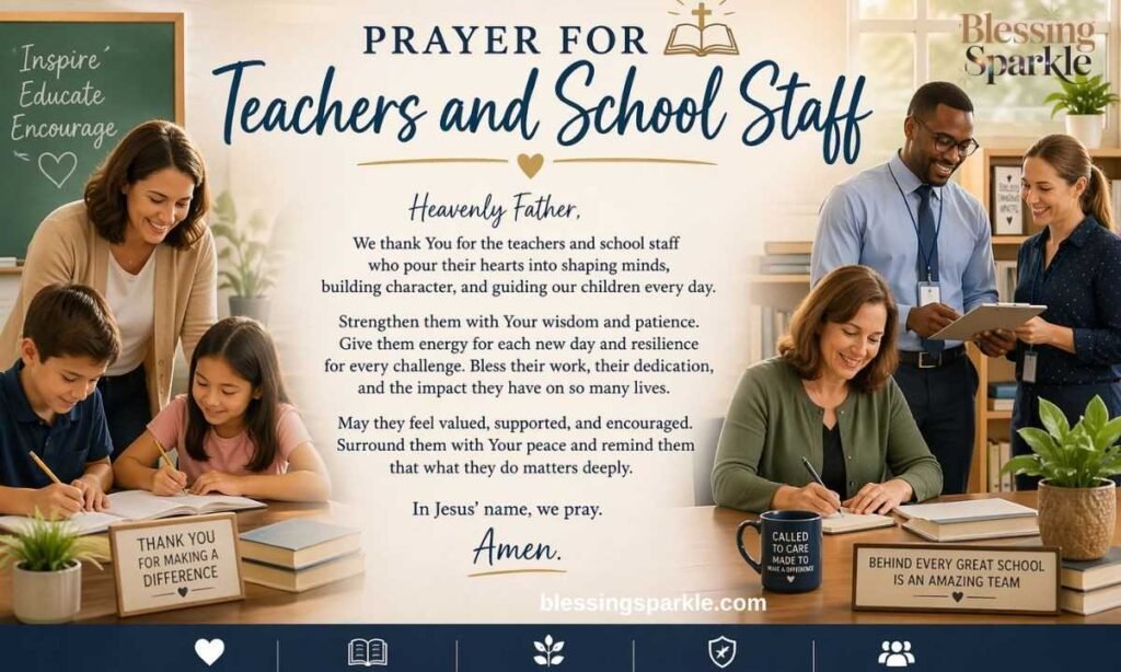 PrayerforTeachersandSchoolStaff