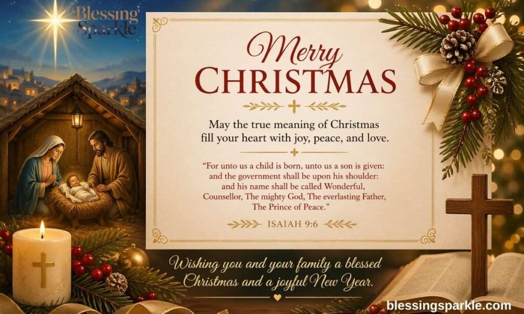 ReligiousChristmasCardMessages