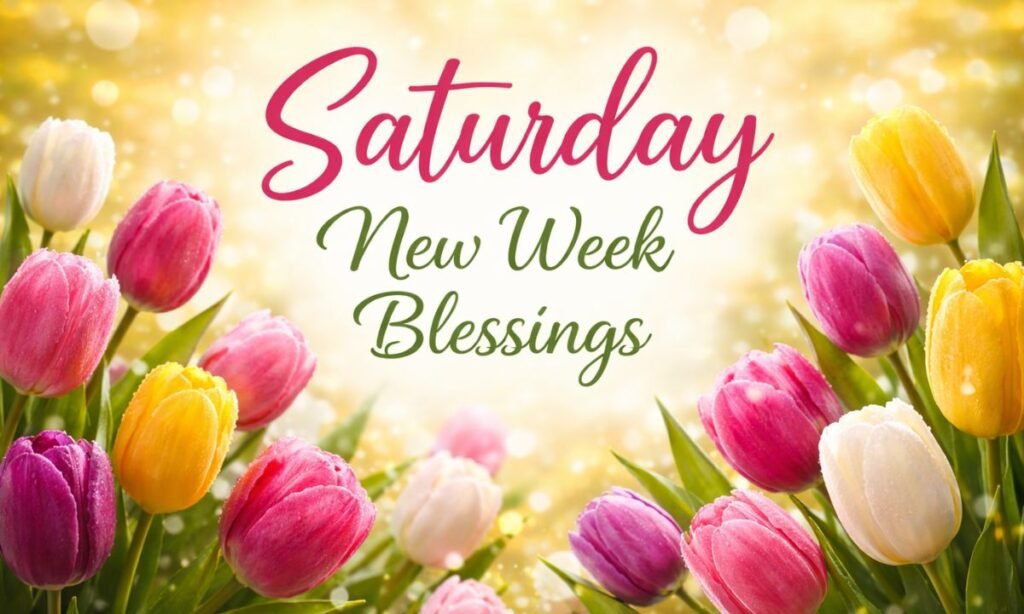 Saturday New Week Blessings