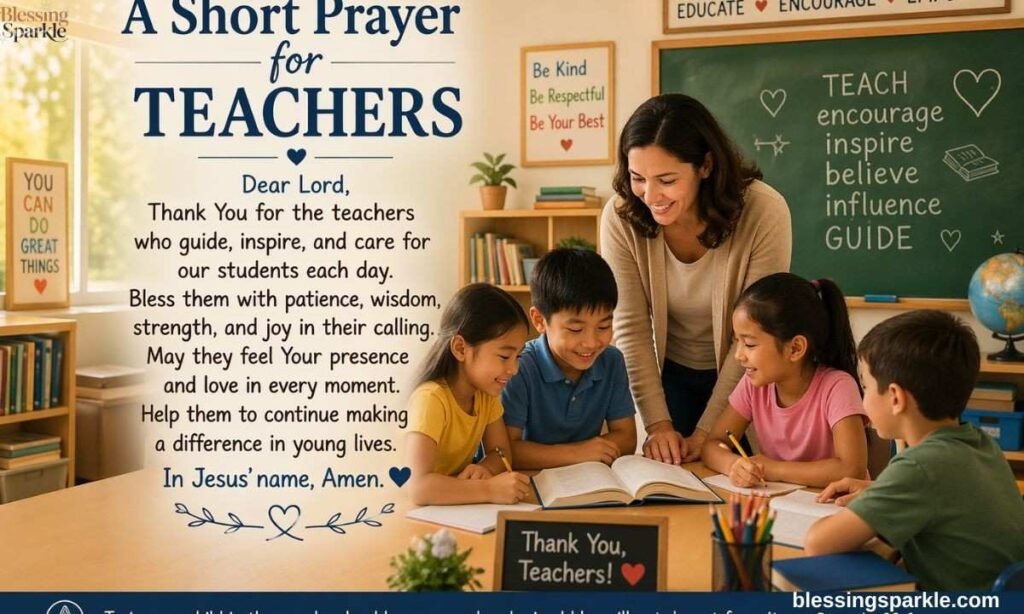 ShortPrayerforTeachersinSchool