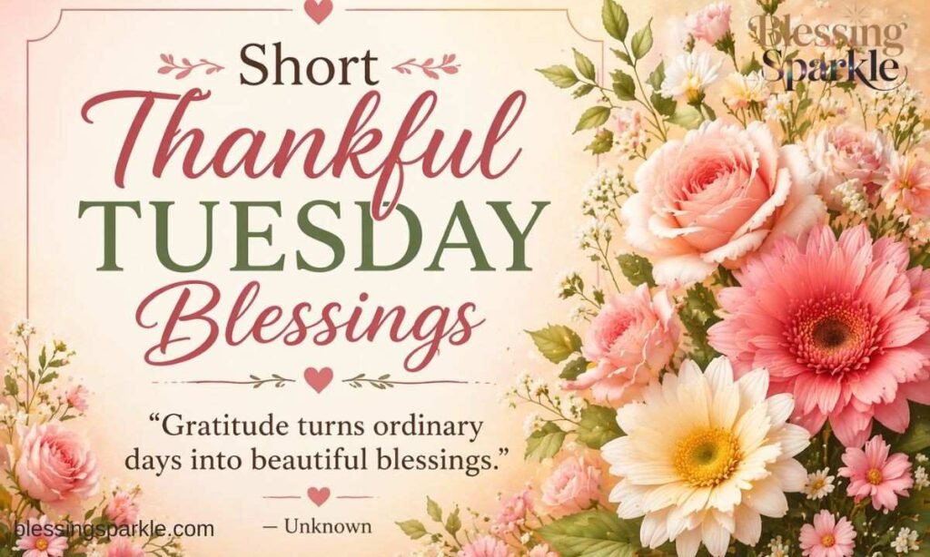 ShortThankfulTuesdayBlessingsQuotes