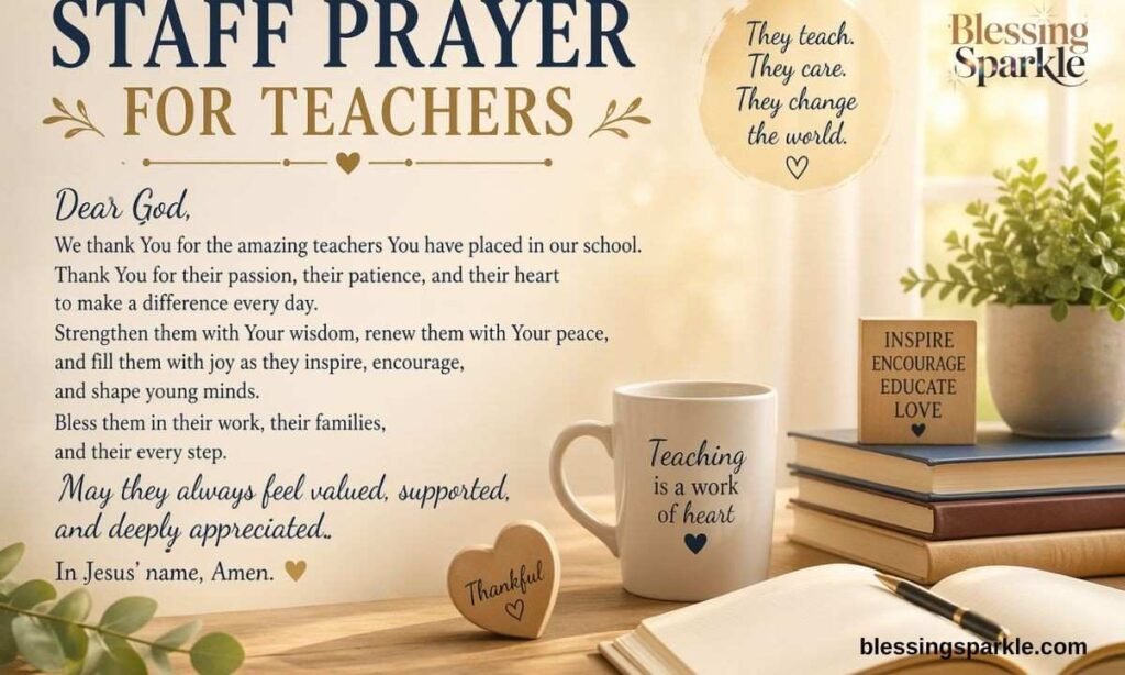 Staffprayerforteachers