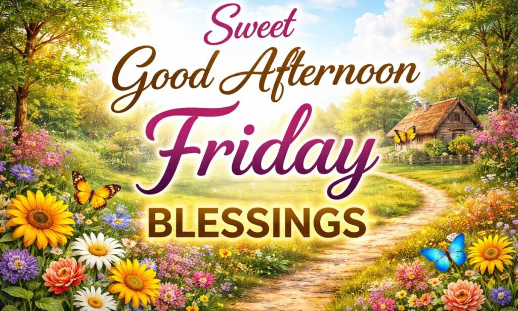 _Sweet Good Afternoon Friday Blessings