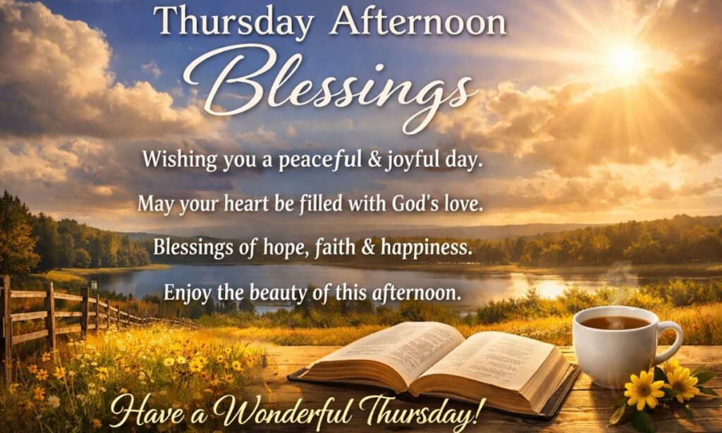 Thursday Afternoon Blessings