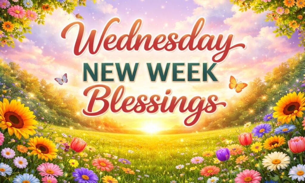 Wednesday  New Week Blessings