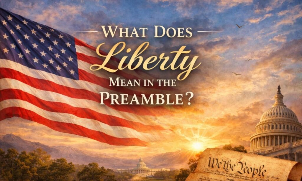 What Does Liberty Mean in the Preamble