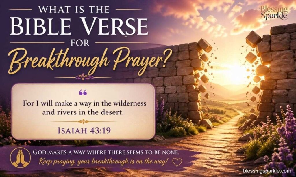 _WhatistheBibleVerseforBreakthroughPrayer