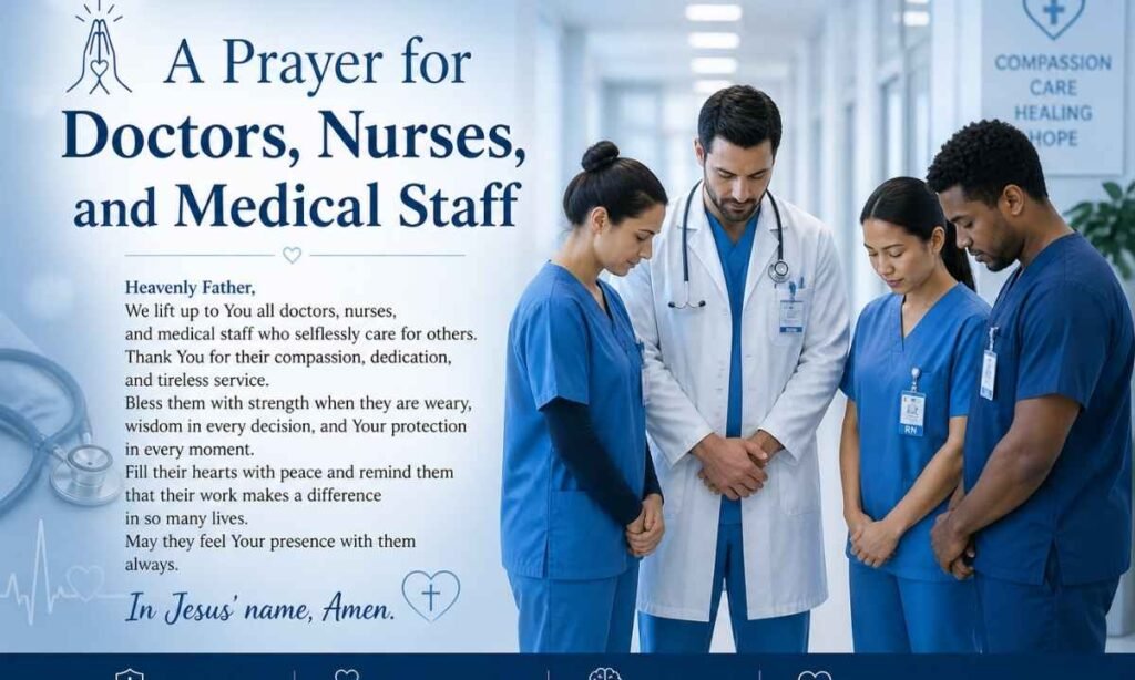 _A Prayer for Doctors, Nurses, and Medical Staff