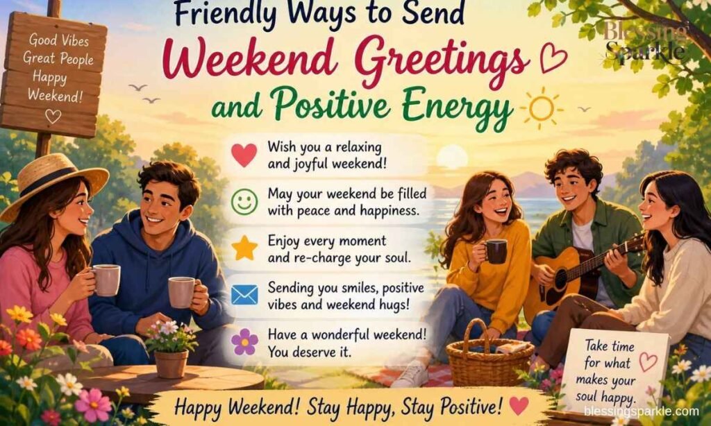 FriendlyWaystoSendWeekendGreetingsandPositiveEnergy