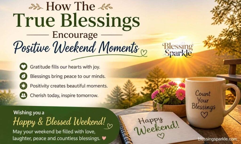 HowTheTrueBlessingsEncouragePositiveWeekendMoments