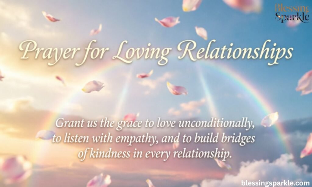 Prayer for Loving Relationships
