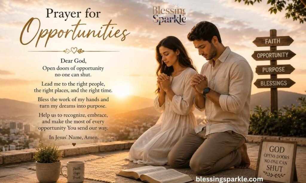 PrayerforOpportunities