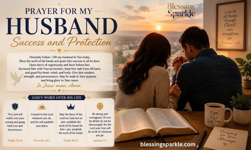 PrayerformyhusbandsuccessandprotectionwithBibleverses_