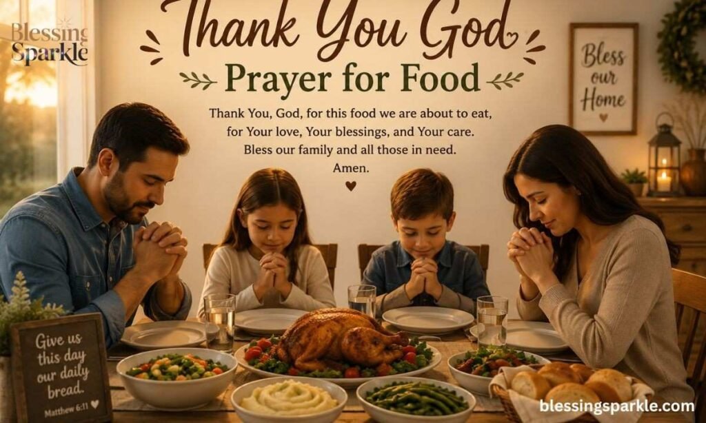 ThankYouGodPrayerforFood
