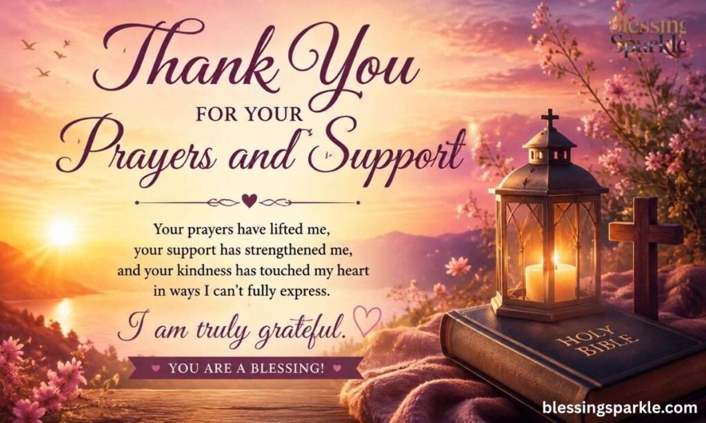Thankyouforyourprayersandsupportquotes