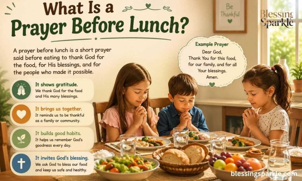 WhatIsaPrayerBeforeLunch