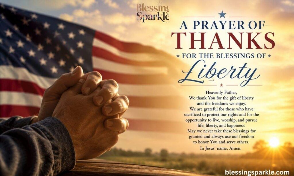 APrayerofThanksfortheBlessingsofLiberty