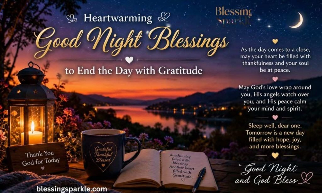 HeartwarmingGoodNightBlessingstoEndtheDaywithGratitude