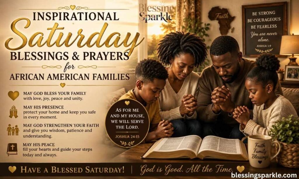InspirationalSaturdayBlessingsandPrayersforAfricanAmericanFamilies
