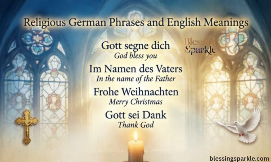 ReligiousGermanPhrasesandTheirEnglishMeanings
