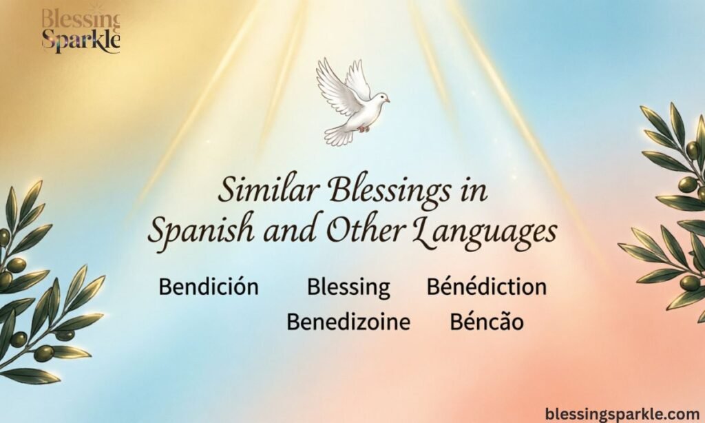 Similar Blessings in Spanish and Other Languages