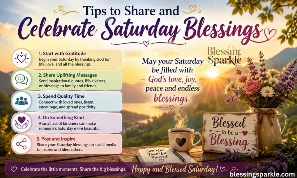 TipstoShareandCelebrateSaturdayBlessings