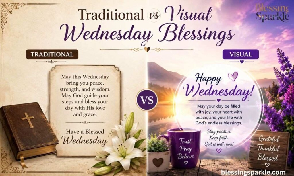 TraditionalvsVisualWednesdayBlessings