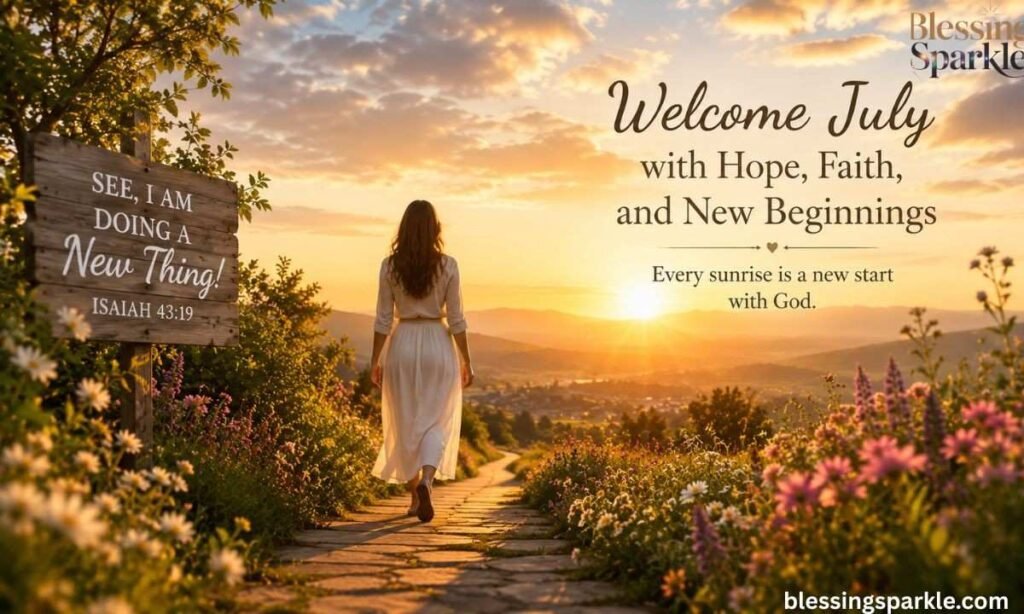 WelcomeJulywithHopeFaithandNewBeginnings