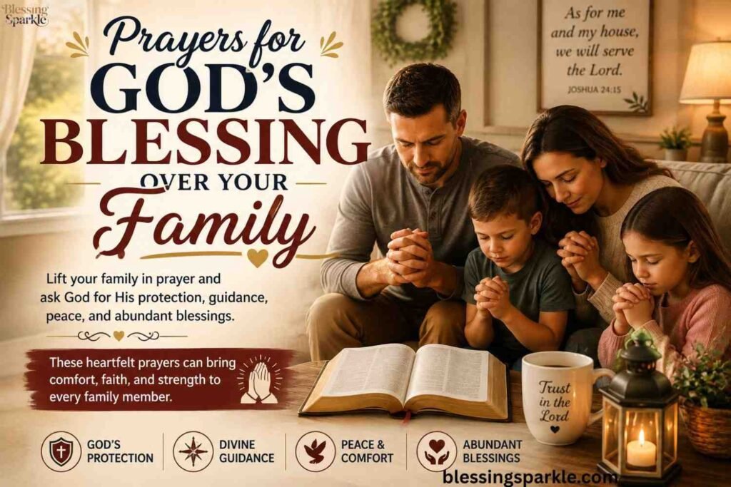 Prayers for Gods Blessing Over Your Family