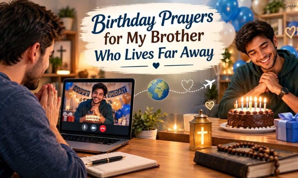 Birthday Prayers for My Brother Who Lives Far Away
