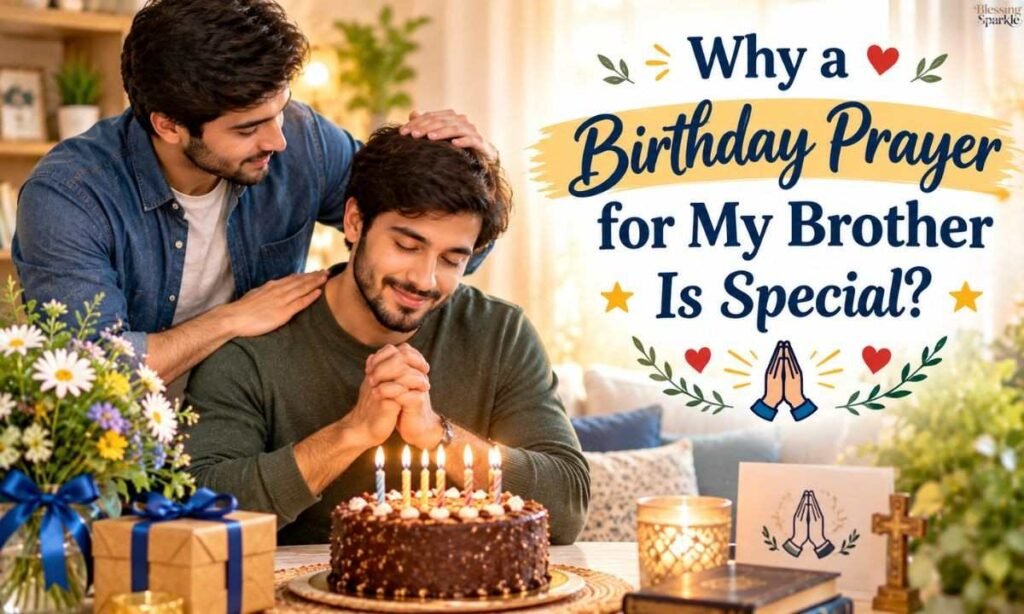 Why a Birthday Prayer for My Brother Is Special